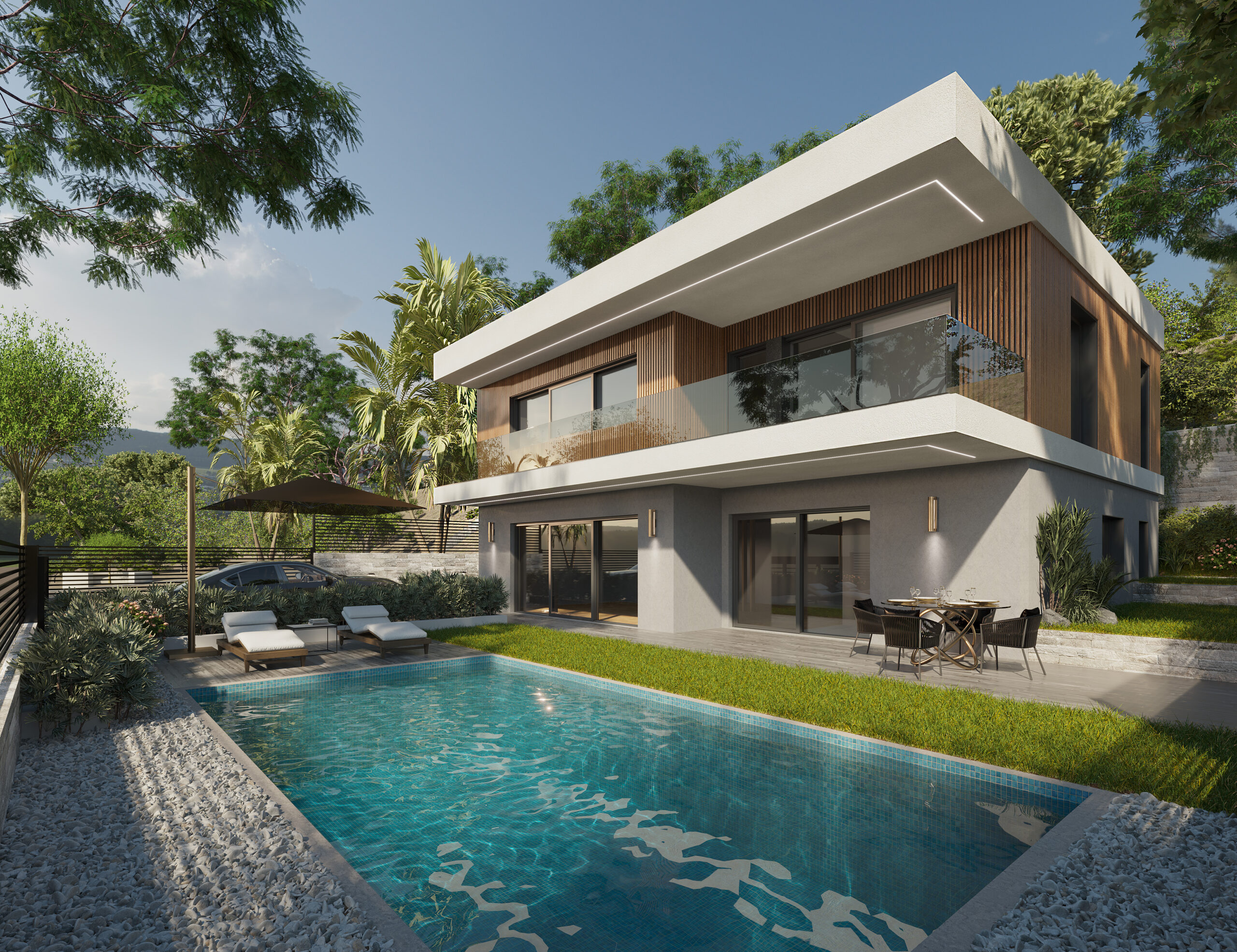 New exclusive villa with private pool in Vilassar de Dalt